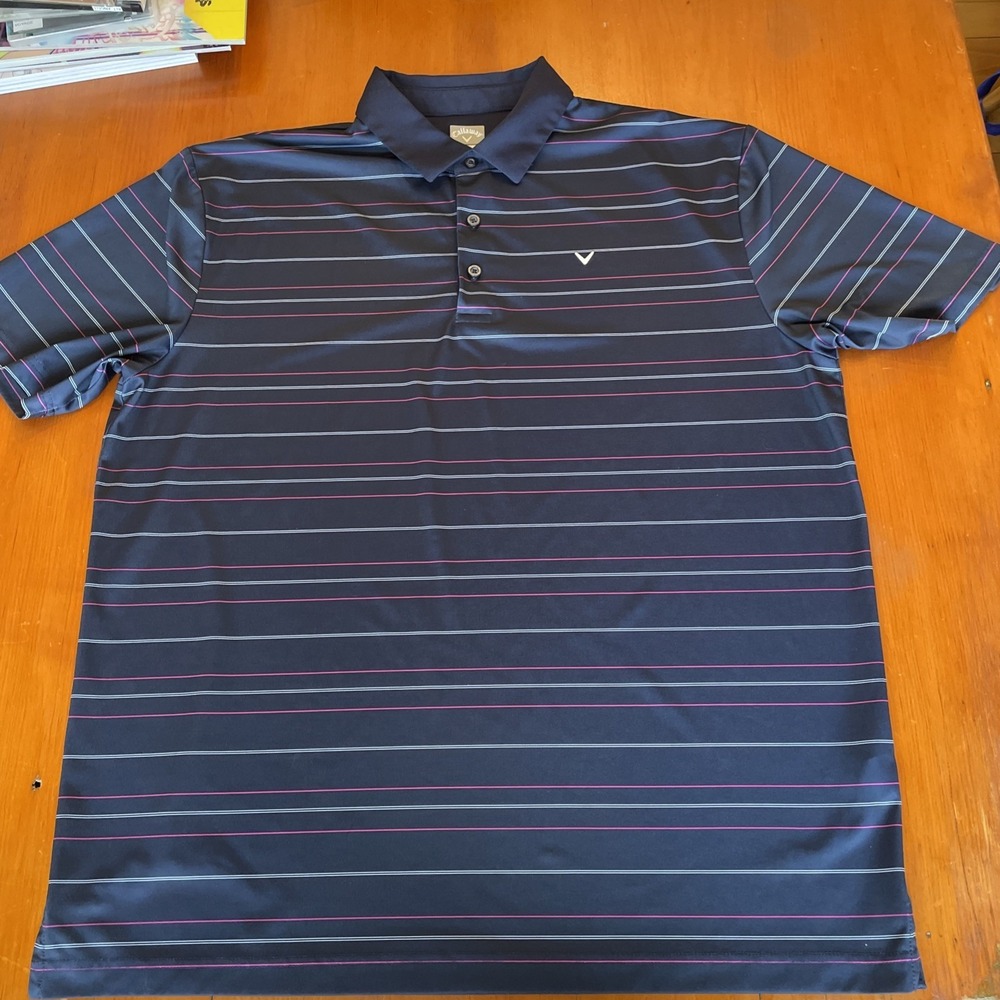 Callaway Opti-Dri Polo Men's Size XL Golf Collared Short Sleeve Extra Large